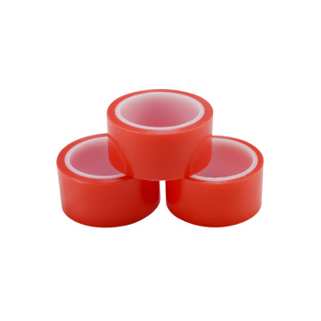 Ultra Thin Double Face Pet Adhesive Tape Low Tack Industrial Flame Retardant Double Sided Tape